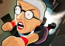 angry granny toss