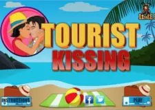 tourist-kiss
