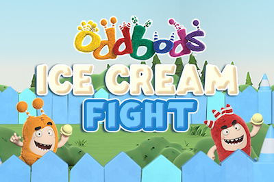 oddbods icecream fight